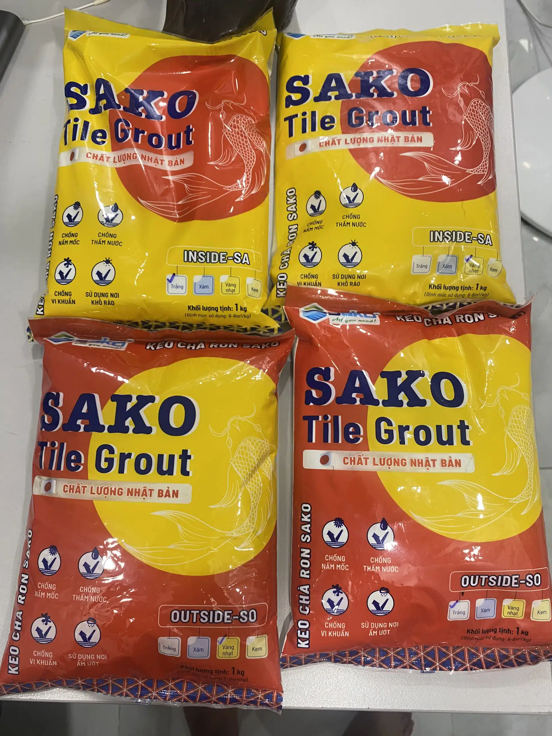 Keo Chà Ron SAKO Tile Grout (OUTSIDE-SO) - Ảnh 2