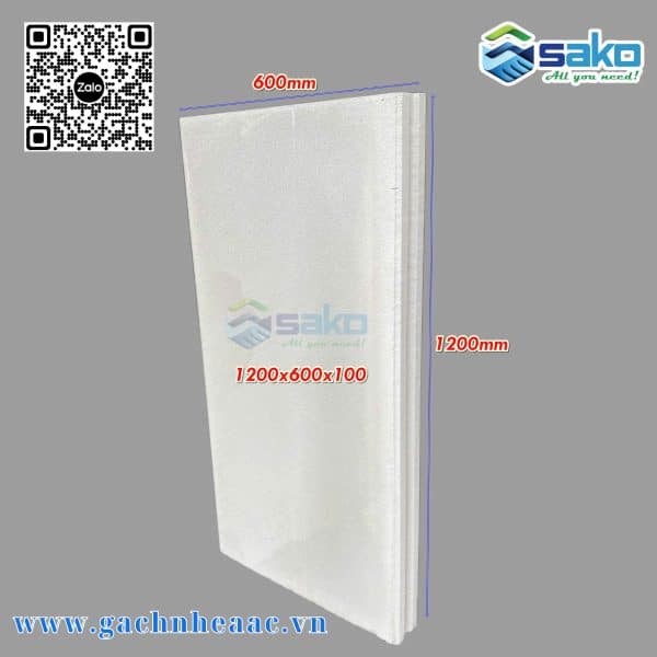 Tấm bê tông nhẹ ALC PANEL 2 lõi thép