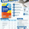Keo dán gạch SAKO S100 PRO