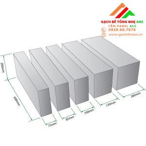 Gạch nhẹ AAC là gì? Chi phí hoàn thiện Gạch nhẹ AAC như thế nào?