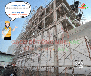 Xây dựng 4.0 với Gạch bê tông khí chưng áp - Xây nhanh tại TP.HCM