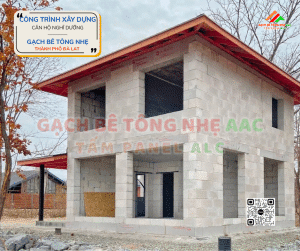 Xây dựng căn hộ nghỉ dưỡng tại Đà Lạt với gạch bê tông nhẹ cách nhiệt số 1
