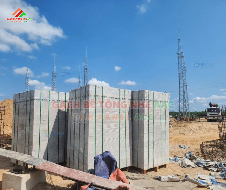 Xây dựng hàng rào Trạm biến áp 220kV với gạch nhẹ AAC - giải pháp an toàn, tiết kiệm và bền bỉ