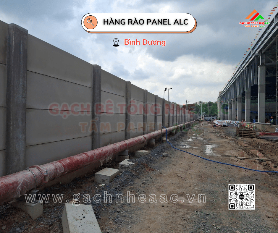 Tư vấn xây dựng hàng rào tấm PANEL ALC lắp ghép nhanh - 0928987878