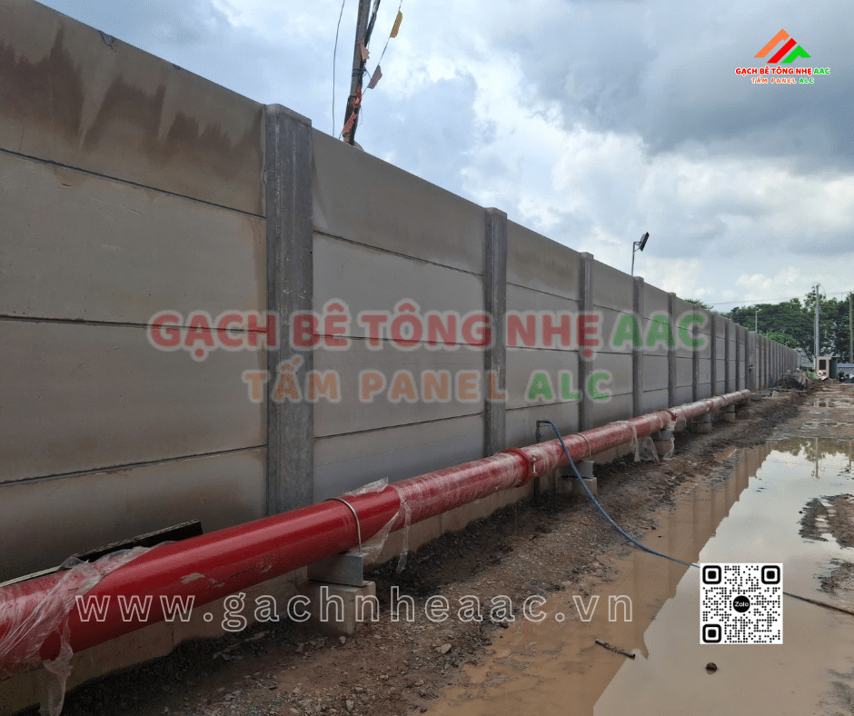 Tư vấn xây dựng hàng rào tấm PANEL ALC lắp ghép nhanh - 0928987878