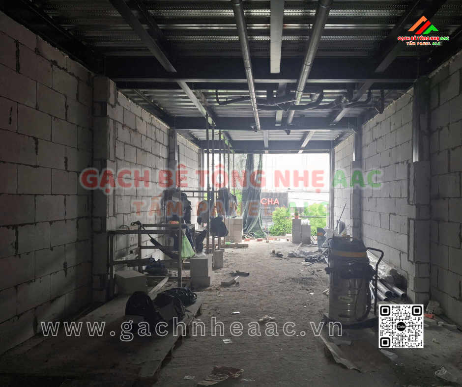Gạch nhẹ AAC - Kết hợp kết cấu thép, chống nóng số 1 thị trường