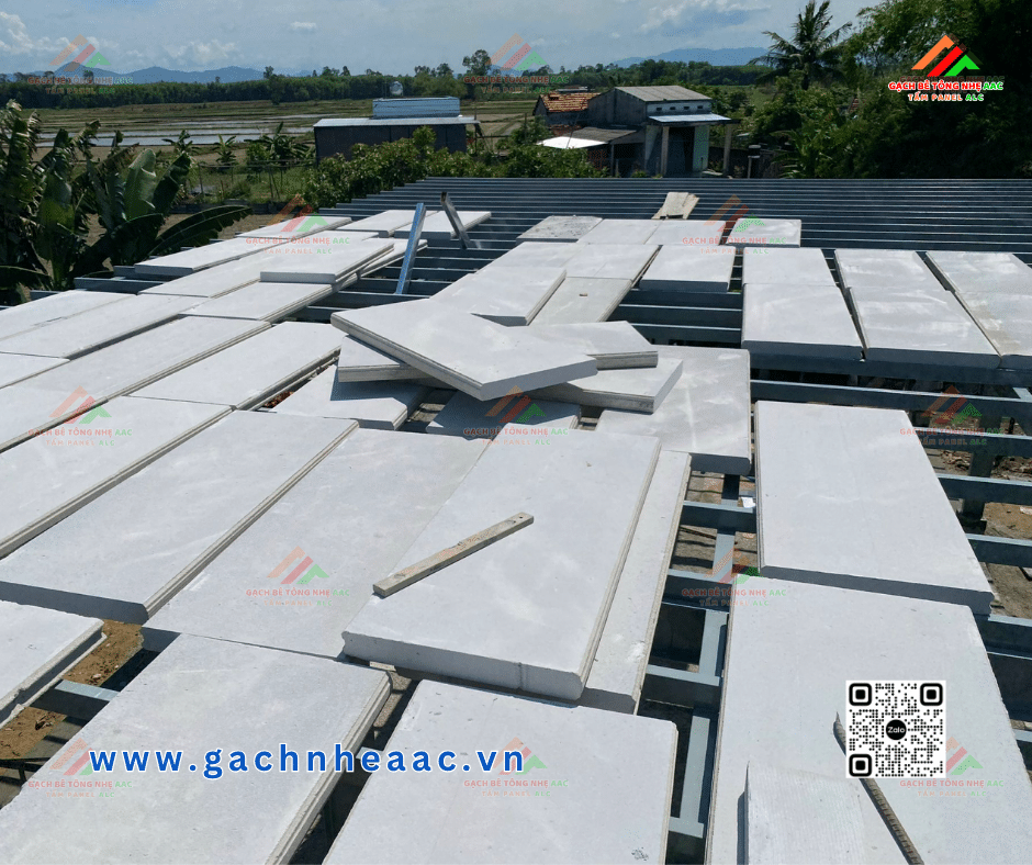 Tấm bê tông nhẹ ALC chống nóng số 1 tại An Giang