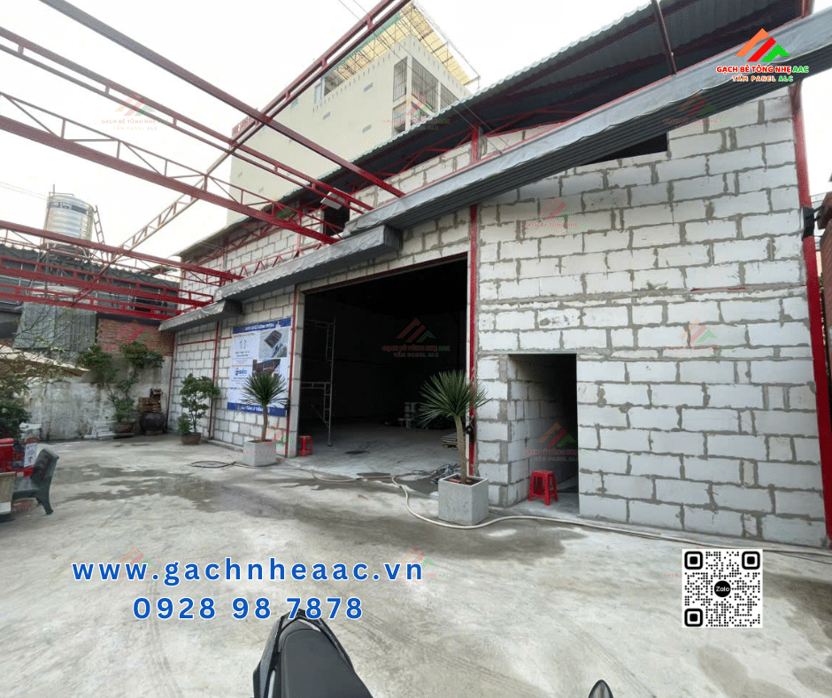 Xây dựng phim trường 2026 gạch nhẹ AAC Gò Vấp, TP. HCM