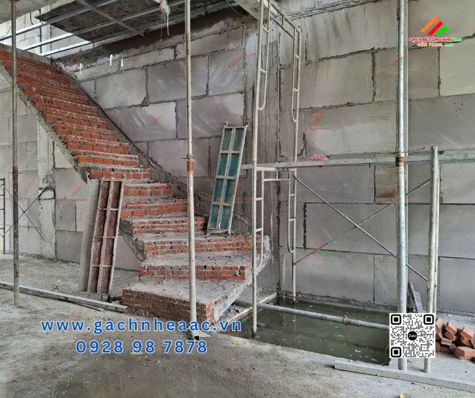 Nhà ở xã hội Bình Dương xây 6.000m2 vách bằng gạch AAC