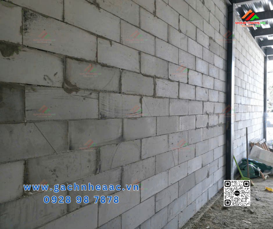 Gạch nhẹ AAC giúp rút ngắn tiến độ thi công hiệu quả 2026