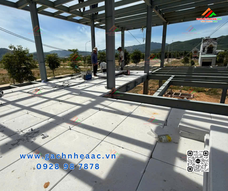 Sàn bê tông nhẹ – Lựa chọn thông minh công trình hiện đại