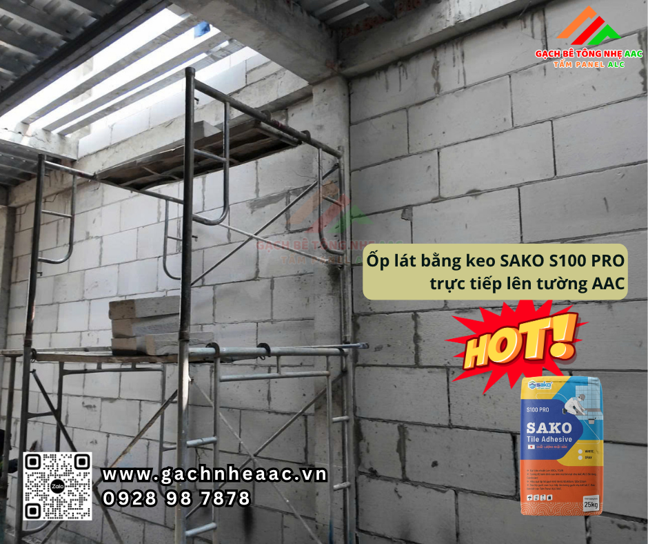 Keo dán gạch SAKO chất lượng cao