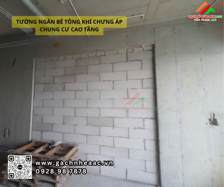 Năm 2026 rồi! Tường xây gạch AAC có bền không & lợi ích?