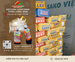 Keo dán gạch giá rẻ tại TPHCM