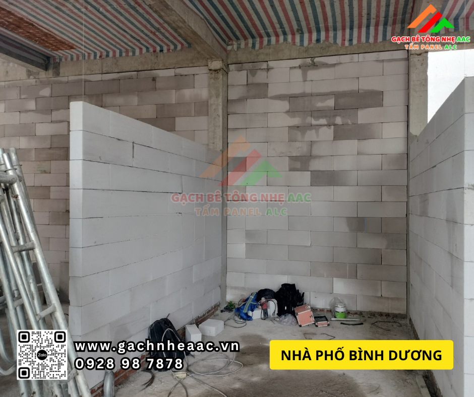 Lợi ích vượt trội của gạch bê tông nhẹ AAC so với gạch đỏ