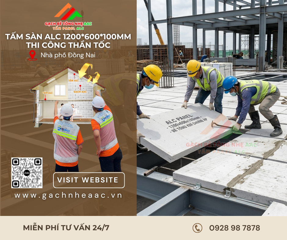 ALC PANEL 1200x200x100mm