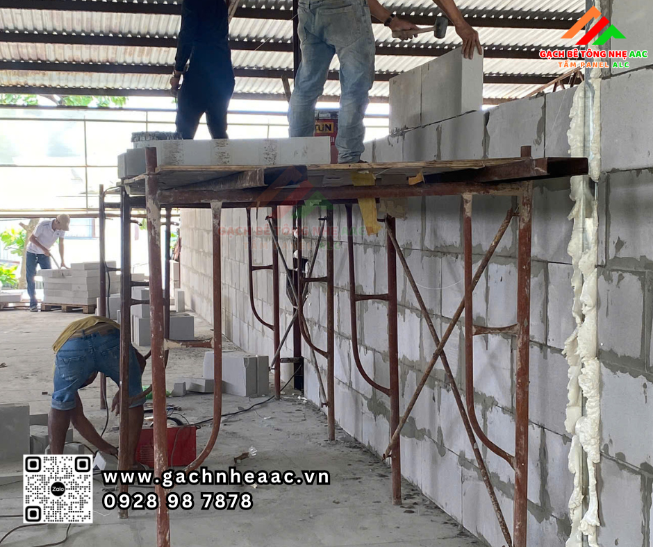 Báo giá gạch nhẹ AAC 600x300x100mm