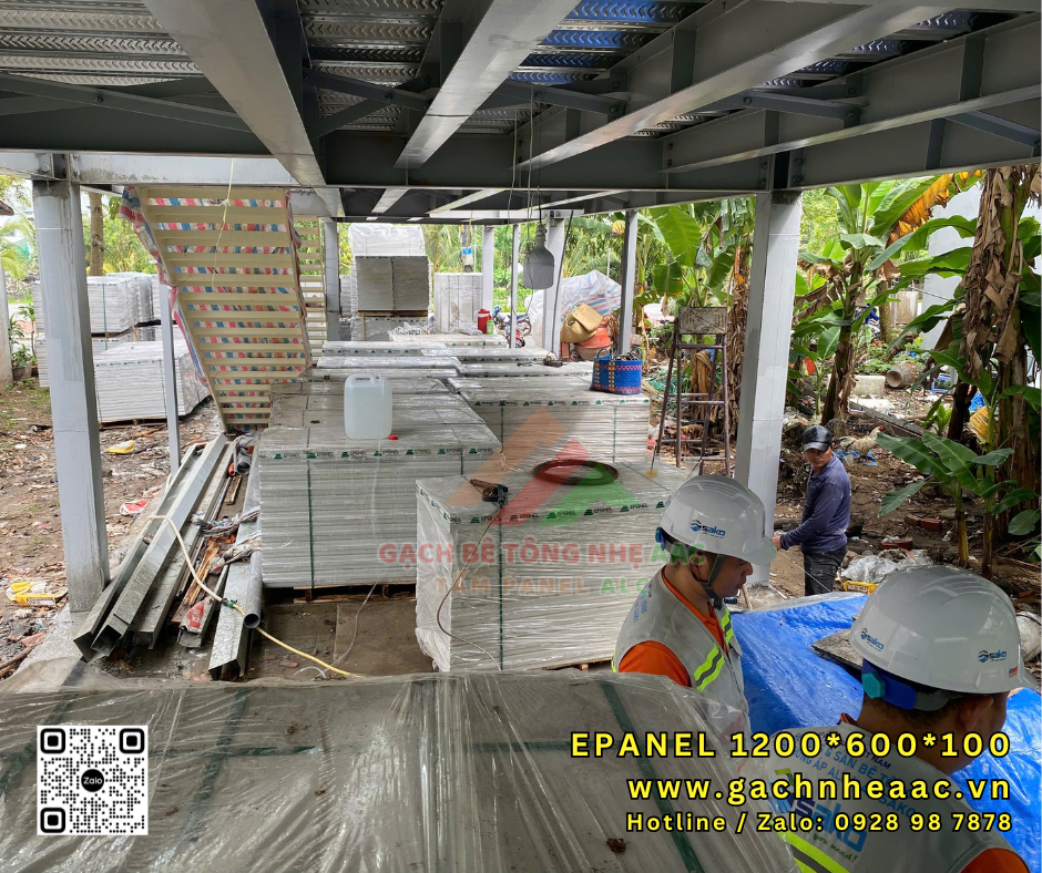 Xây Nhà Phố 5 Tầng Trên Nền Đất Yếu Tại Ninh Kiều Cần Thơ Bằng Vật Liệu Nhẹ