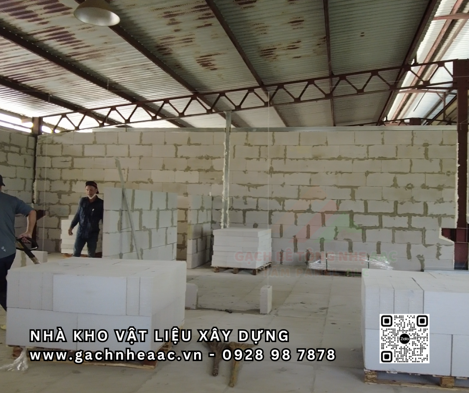 Gạch bê tông nhẹ AAC 600x300x100mm