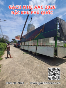 Gạch bê tông nhẹ Phú Quốc