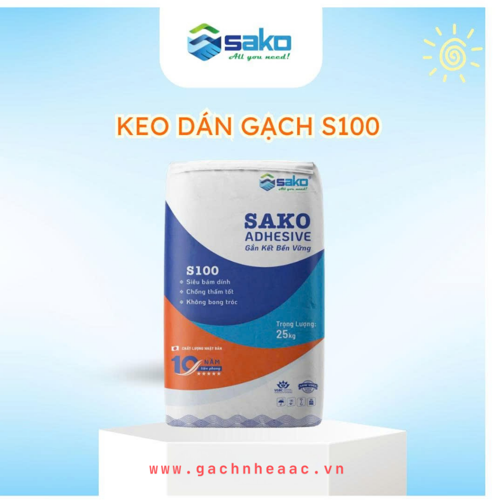 Keo dán gạch SAKO S100
