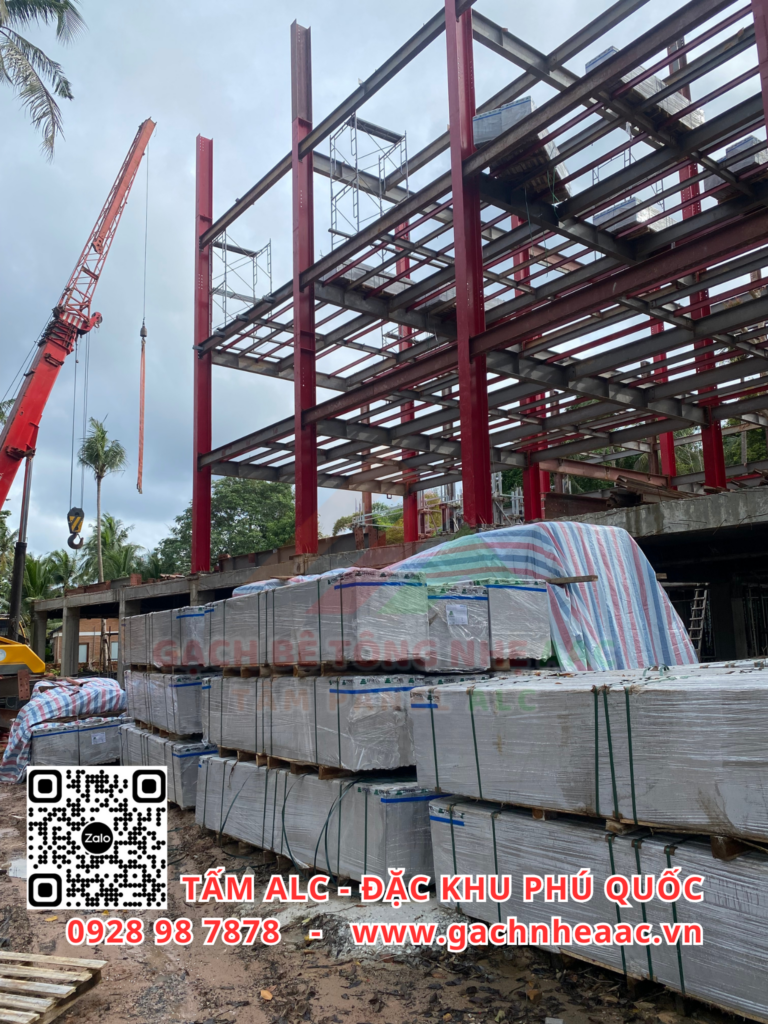 Tấm bê tông nhẹ ALC tại Phú Quốc
