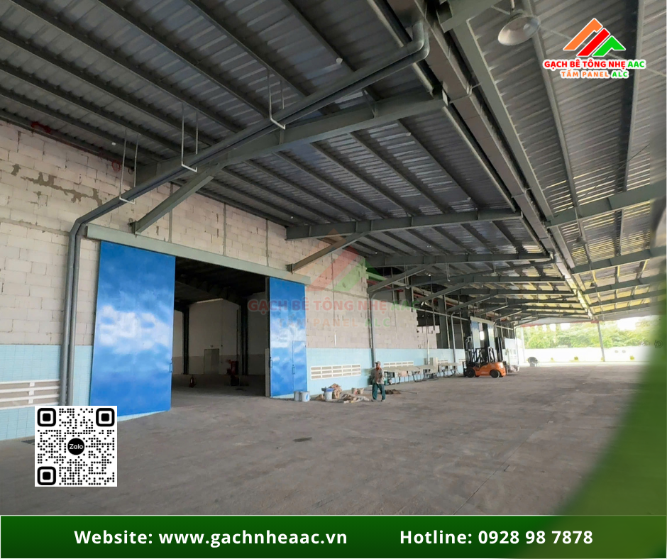 Báo giá gạch bê tông nhẹ AAC khu công nghiệp Phú Mỹ