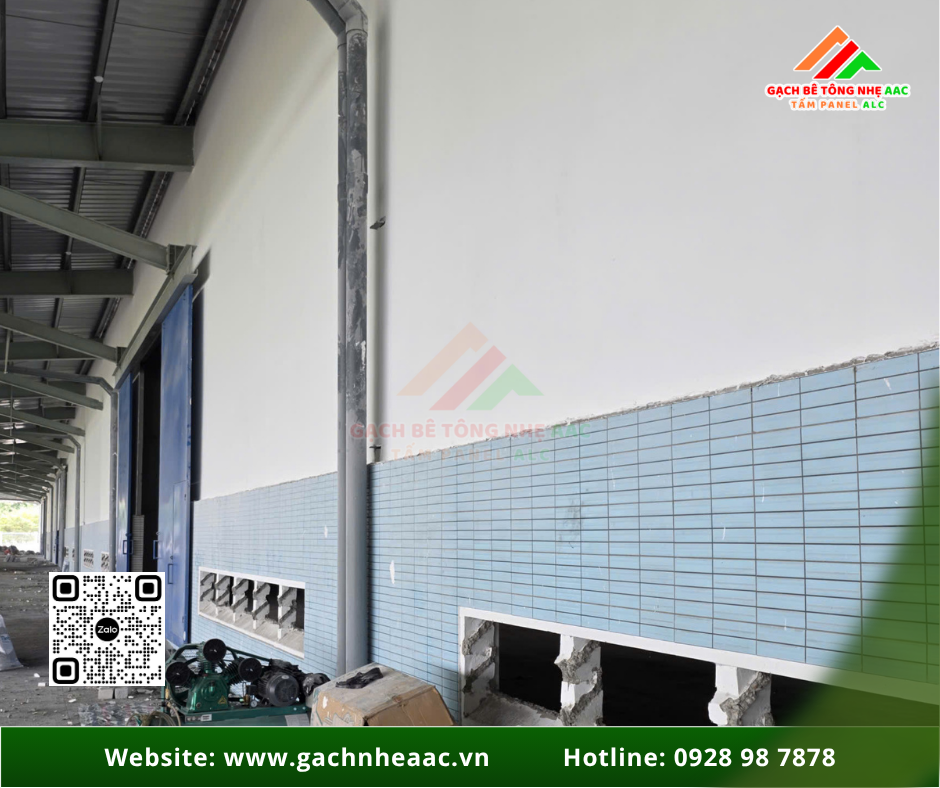 Báo giá gạch nhẹ AAC tại Phú Mỹ