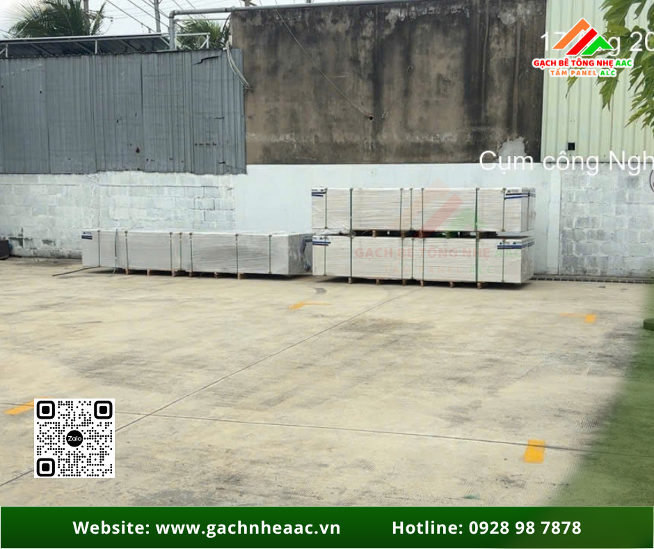 Báo giá tấm bê tông nhẹ ALC tại Tây Ninh