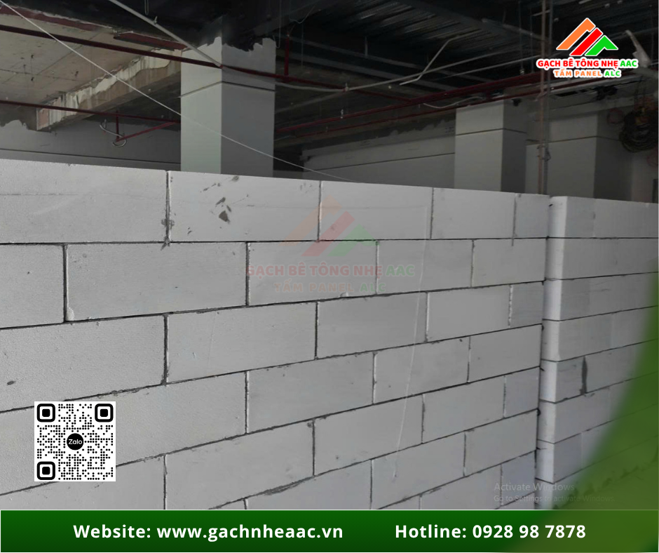 Gạch bê tông khí chưng áp tại Quận 1