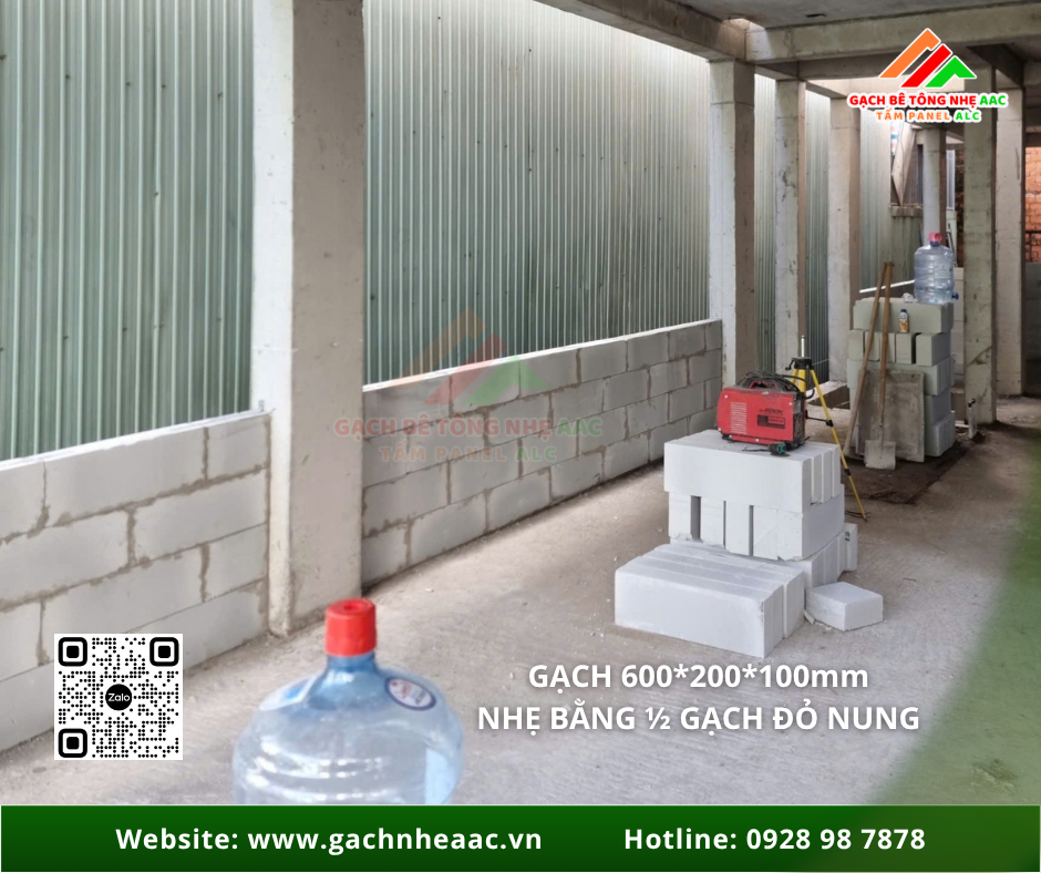 Gạch nhẹ AAC Buôn Ma Thuột