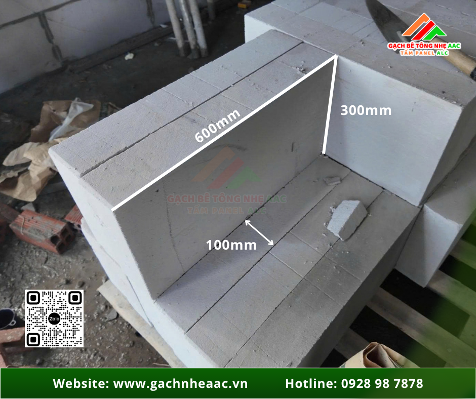 Báo giá gạch bê tông nhẹ AAC