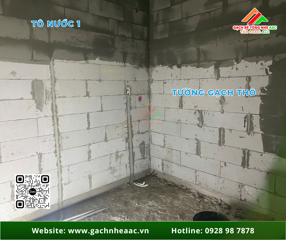 Báo giá gạch AAC 600x200x100mm