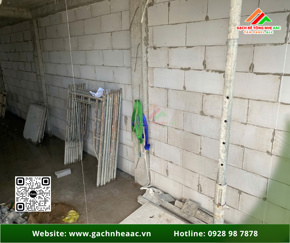 Báo giá gạch nhẹ AAC xây vách ngăn