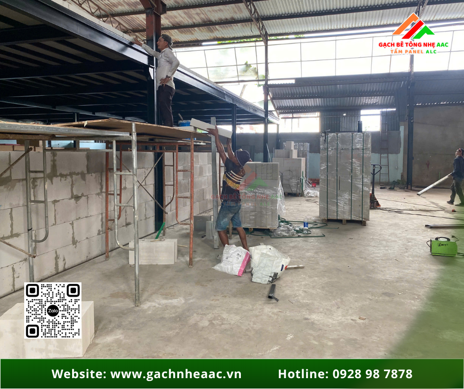 Báo giá gạch nhẹ xây tường