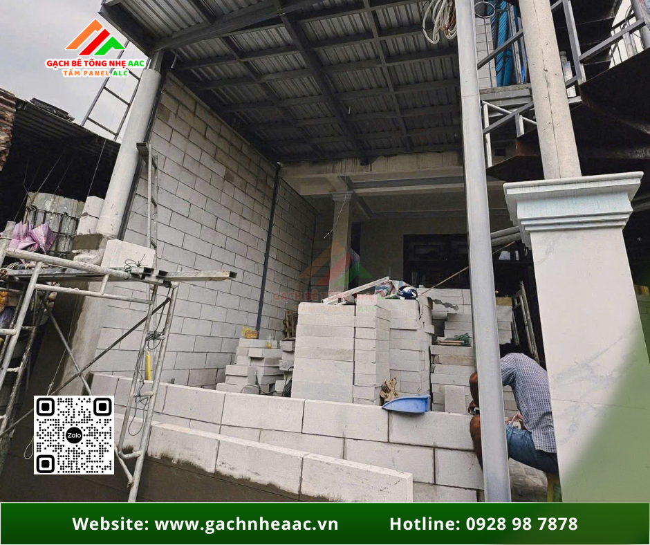 Bê tông khí chưng áp Bình Phước