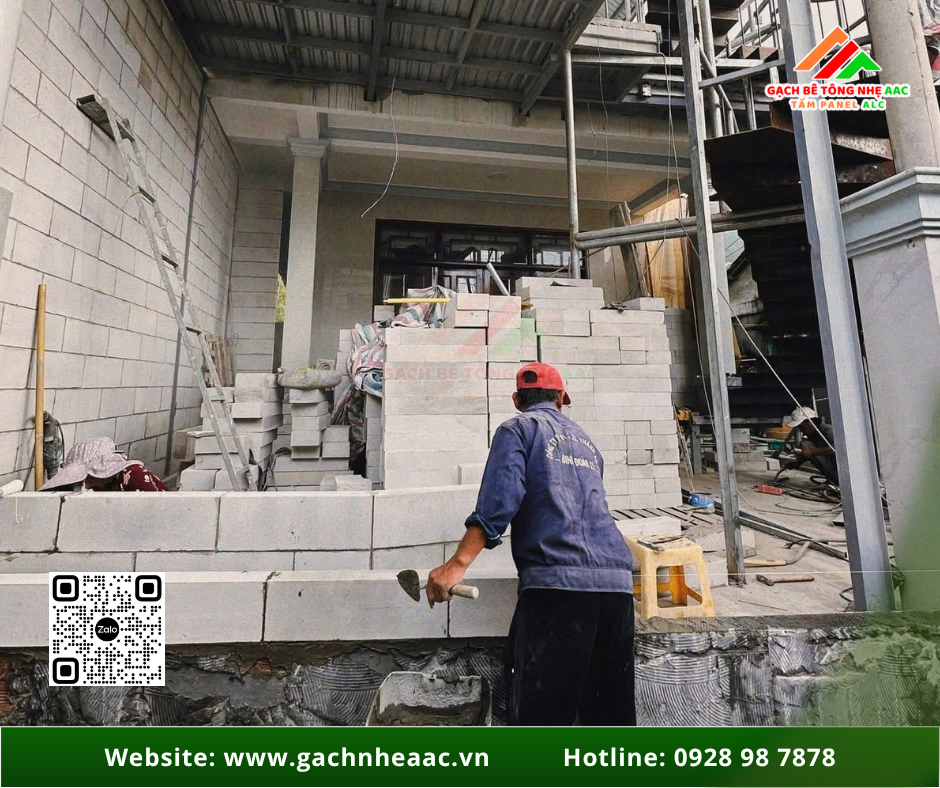 Xây Nhà Giá Tốt 2026 Với Gạch Nhẹ AAC Chống Nóng Giảm Ồn