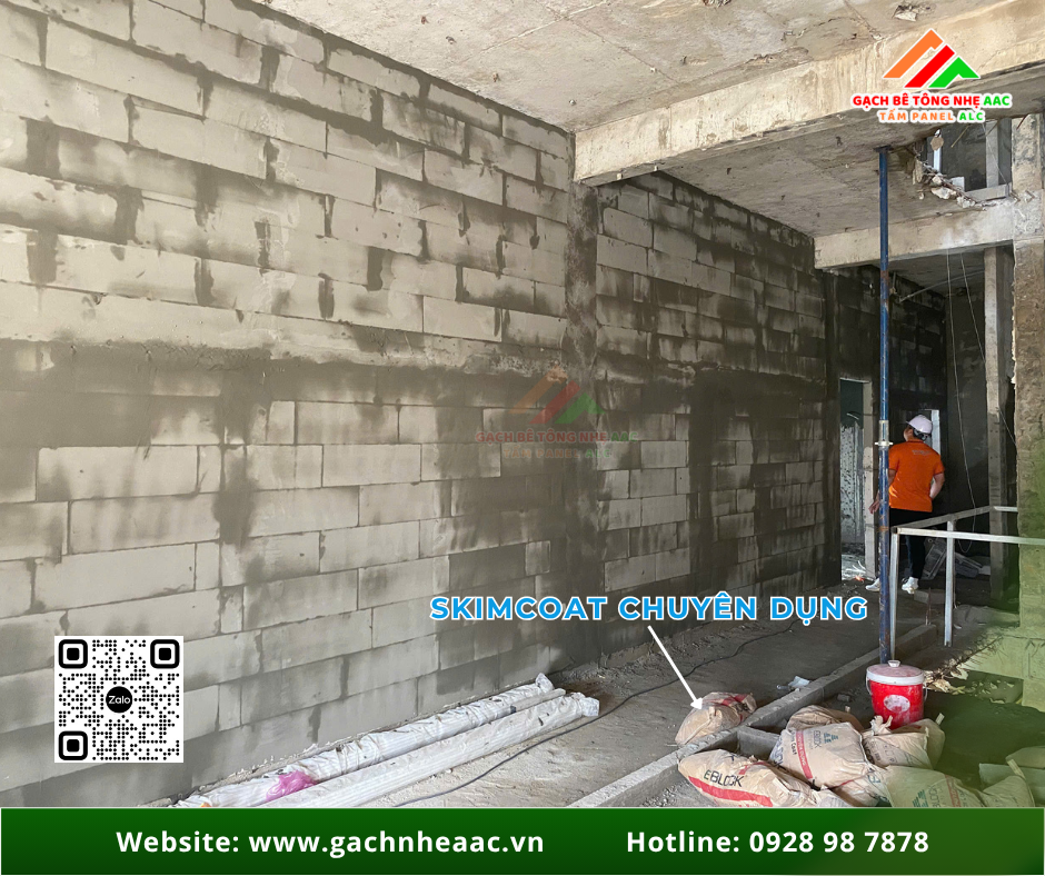 Xây Nhà Trọ Quy Mô 80 Phòng Gạch Nhẹ AAC Tại TP.HCM