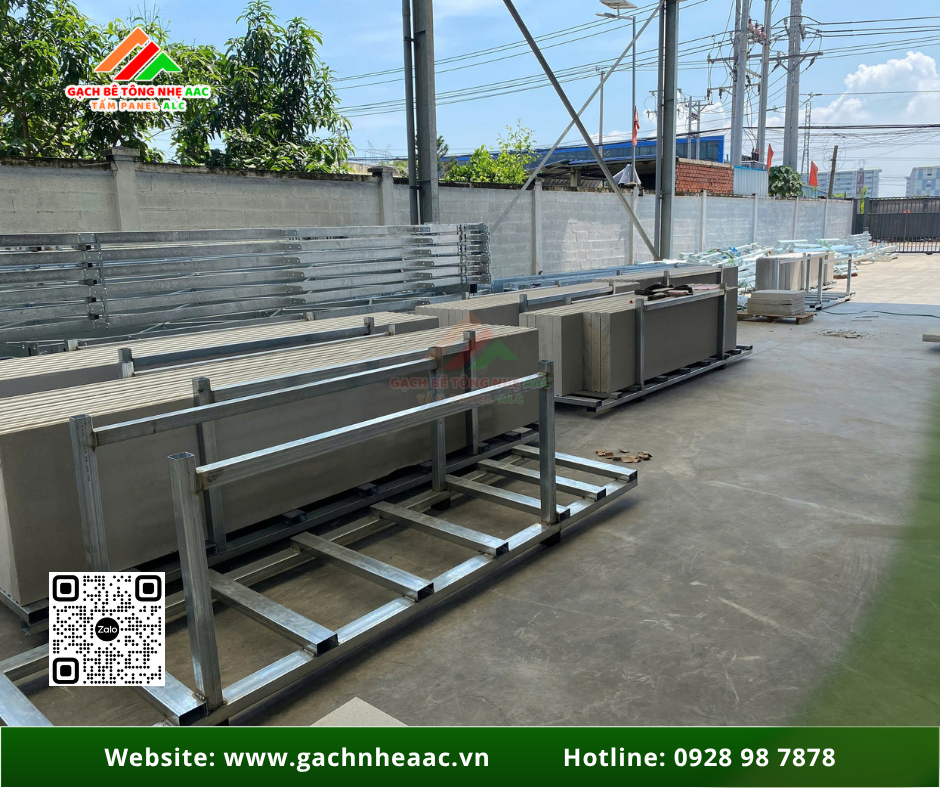 Tấm bê tông nhẹ khu công nghiệp Long An